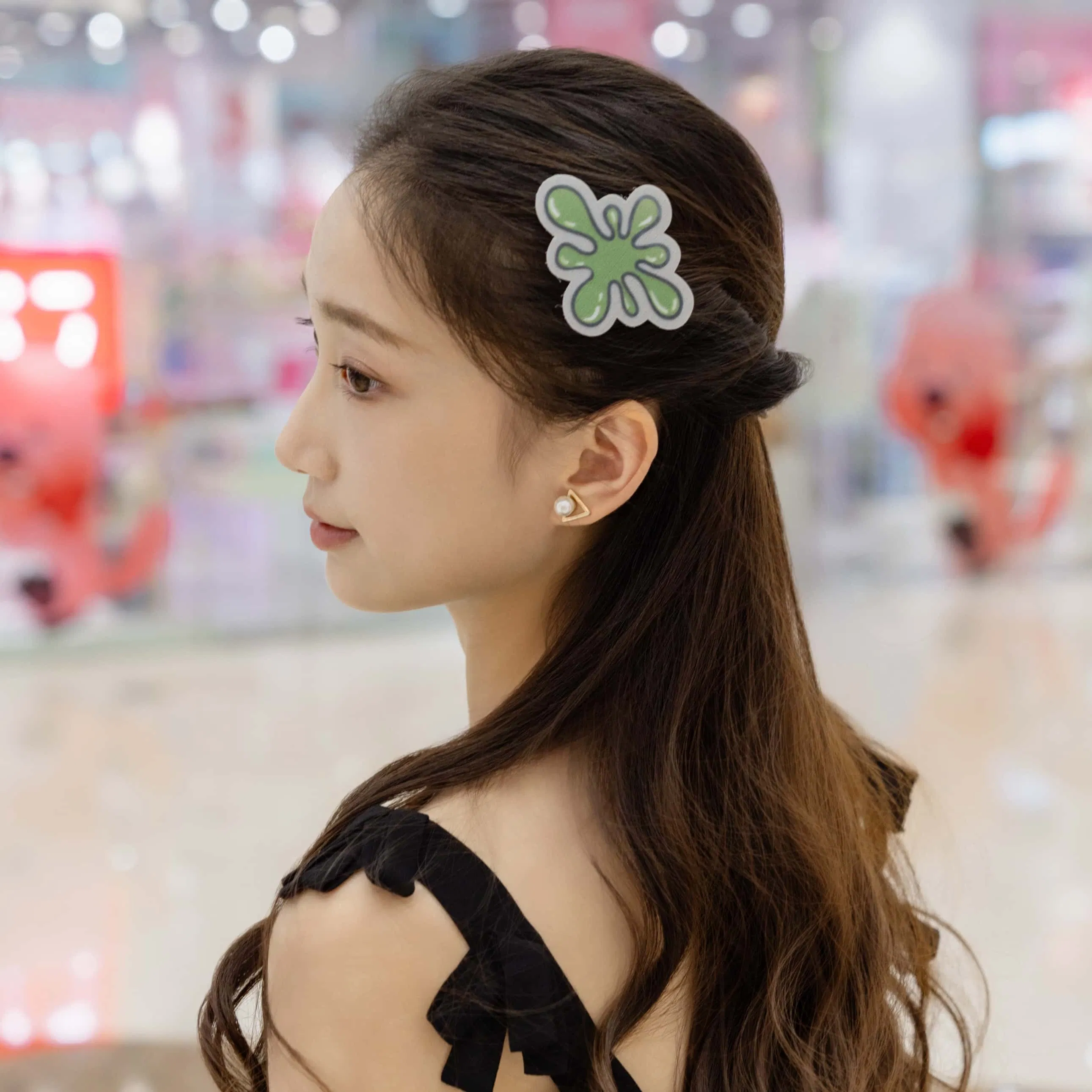 Metallic Animal Hair Stickers Hair Accessories for Teens Fashion Styling