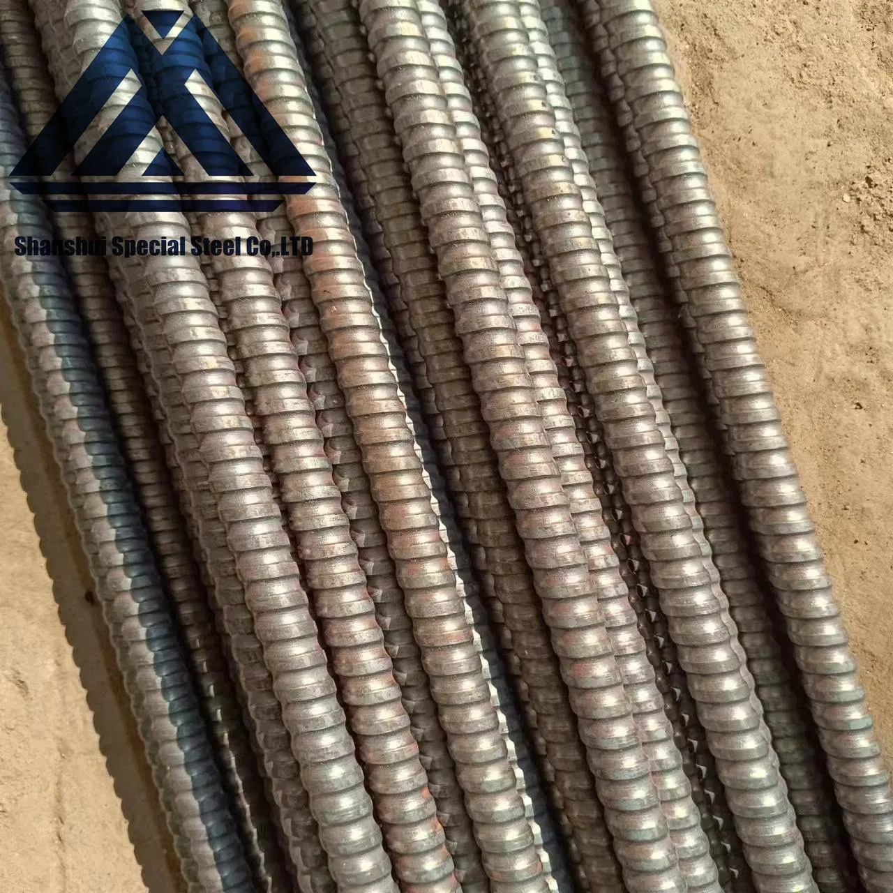 Threaded Hollow Bar/Self Drilling Anchor Bolt for Soil Nail/Rock Bolt R32 Sda