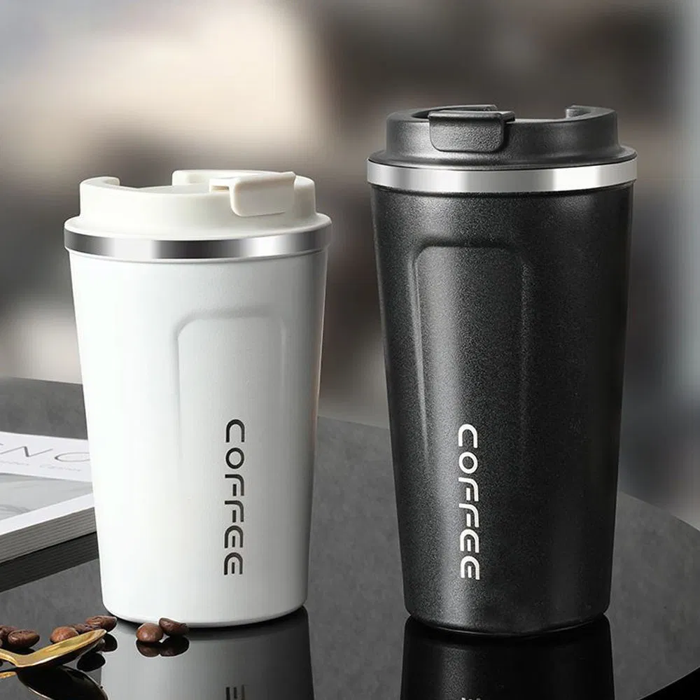 14oz Stainless Steel Vacuum Insulated Tumblers Travel Mug Double Wall Water Coffee Cup with Lids