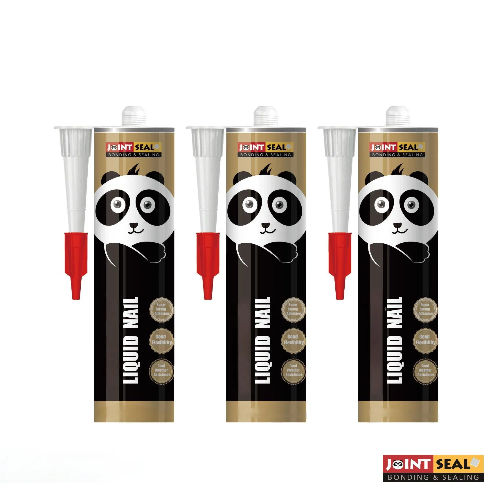 Nail Free No Nail Glue Fix All Quick Curing Liquid Nail Sealant Crystal Beige Color for Mirror Billboard Bonding Adhesive