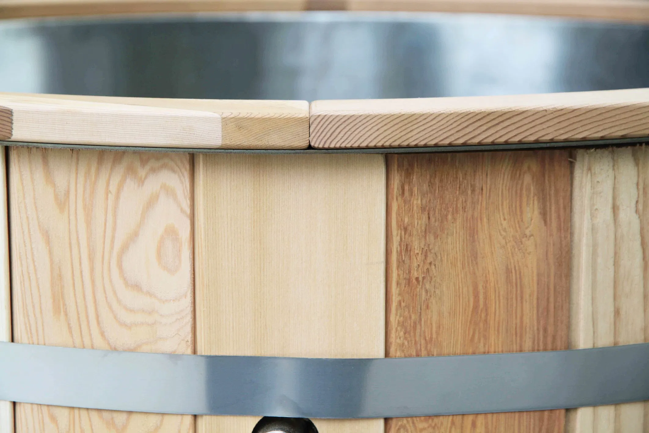 Деревянная ванна для ледяного купания на 1-2 человек