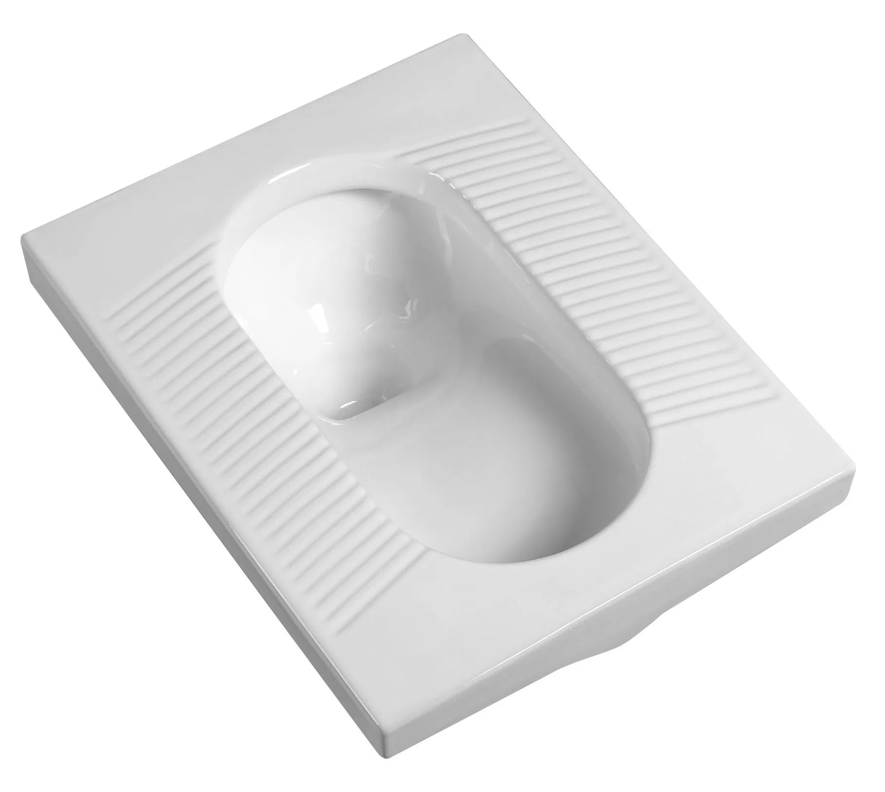 Hot Sales Squatting Pan Toilet Ceramic Wahshdown Toilet Squatting Pan with Cover Bathroom Squat Pan