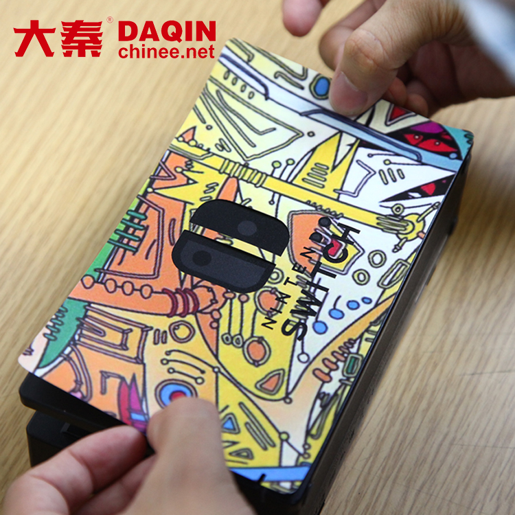 Daqin Controller Camouflage Carbon Fiber Vinyl Stickers for Playstation PS5 Concole