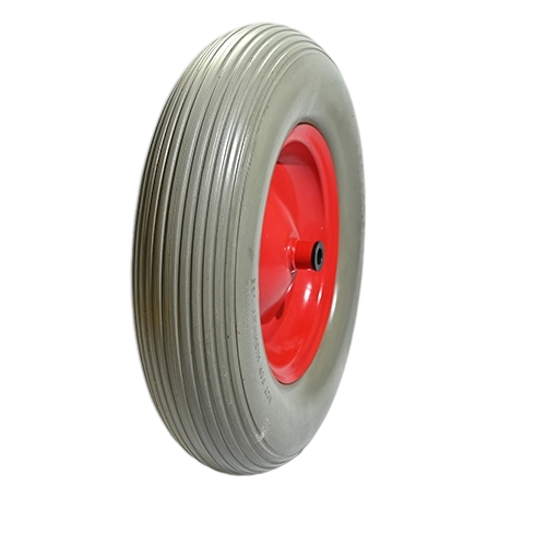Factory Direct Supply of 400-8 Polyurethane Foam Wheels for Garden Driver Carts