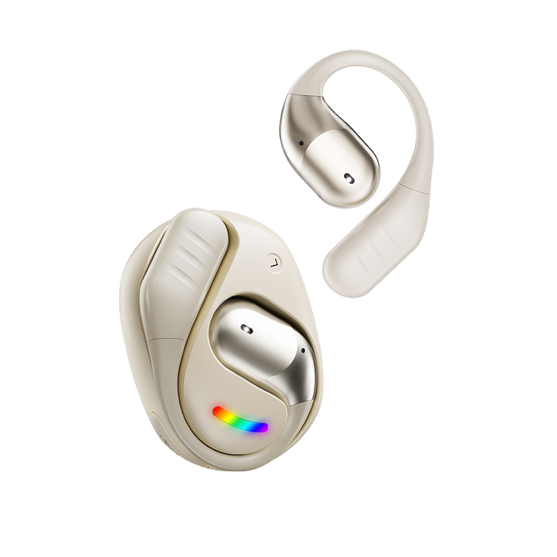 Ows Sport Over Ear Headphones Human Bionic Design Wireless Earbuds Bt 5.4 HiFi Sound for Workout Running Gym