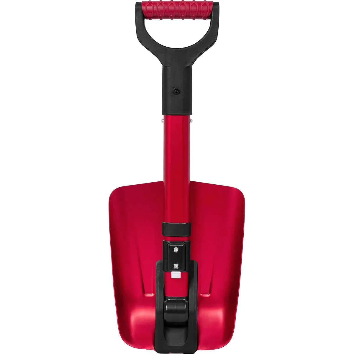 34" Folding Emergency Snow Shovel for Car Lightweight Aluminum Material Adjustable Length D Shape Handle Portable Sbow Shovel