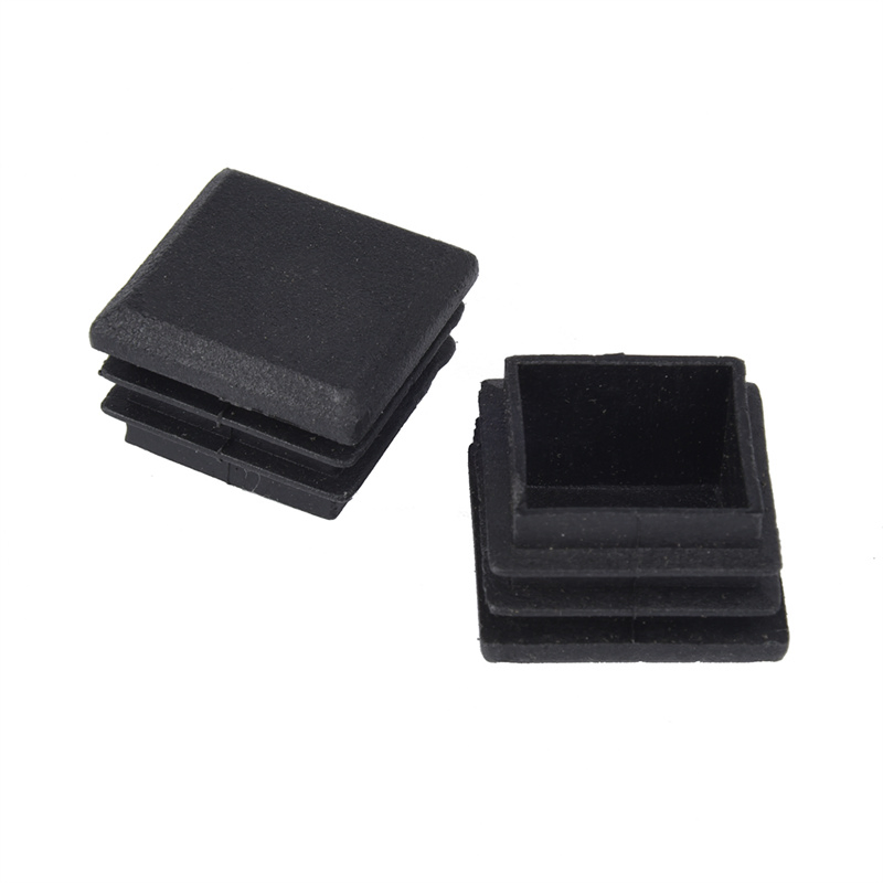 Square End Caps Tubing for Plastic Plug Cap Cover Tube Table Chair