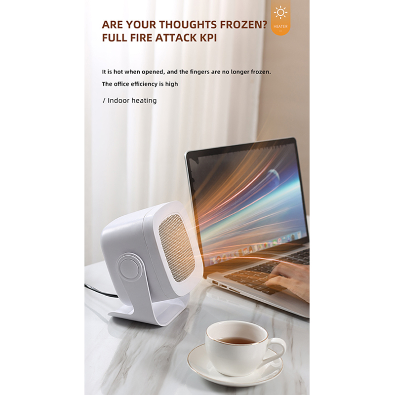 Fast Heating and Low Pitch Mini Electric Heater Fan