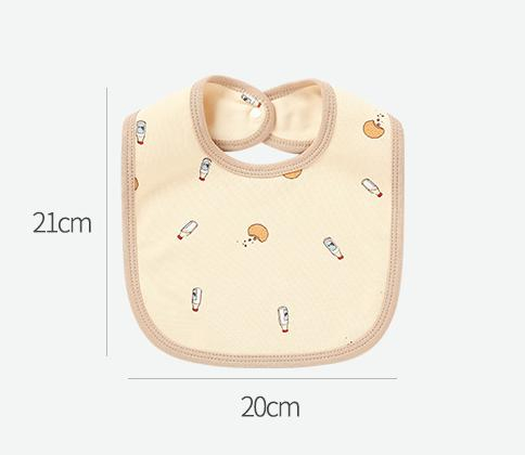 Baby Saliva Towel Cotton Waterproof Pocket Newborn Baby Bib
