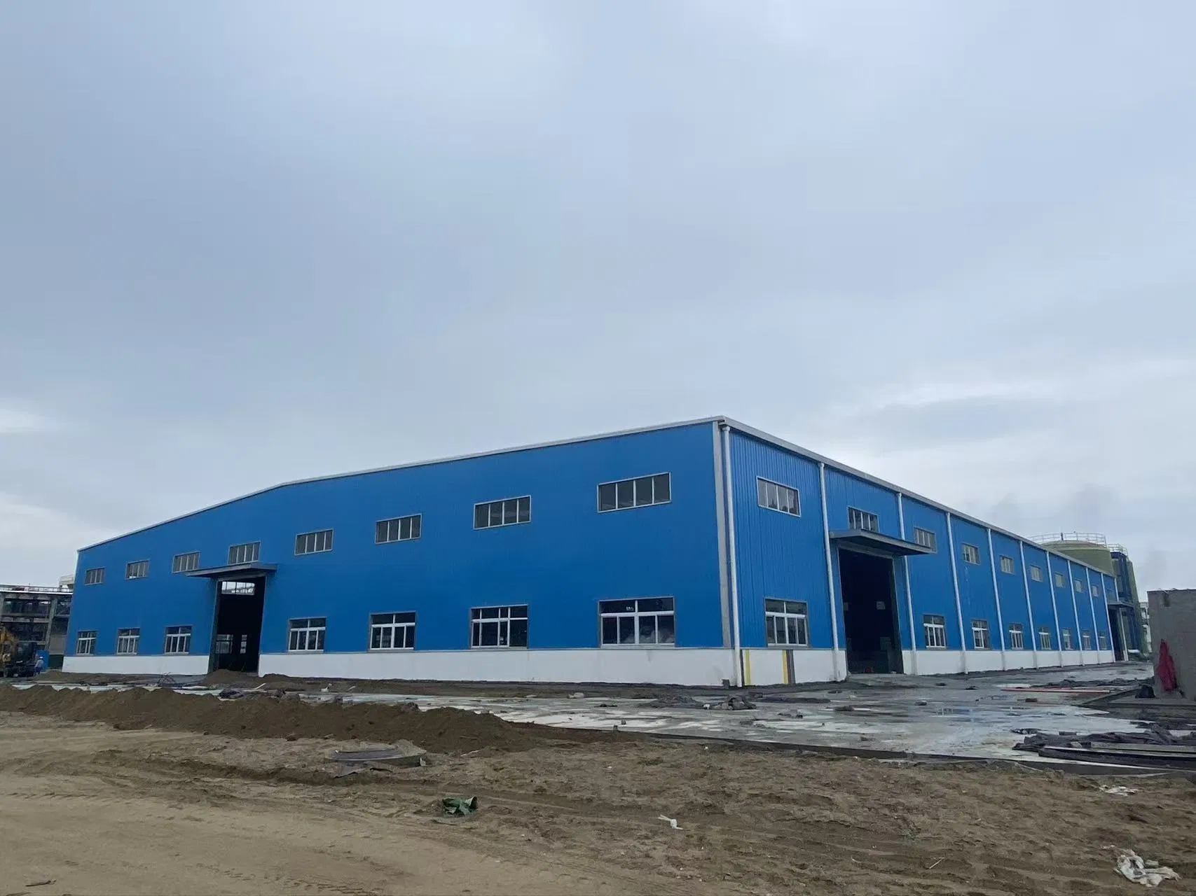 High-End New Design High Strength Metal Warehouse for Textile Factory