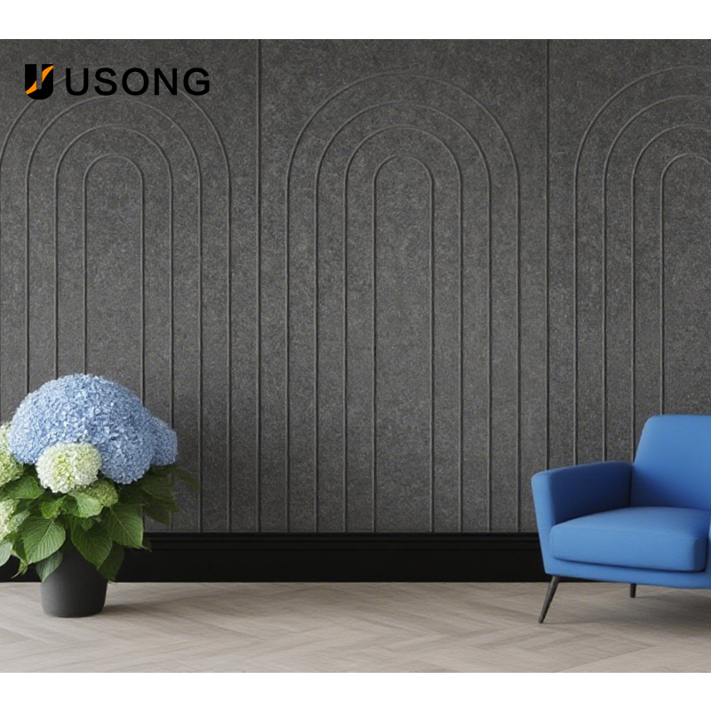 High-Quality Polyester Fiber Acoustic Panels for Sound Absorption