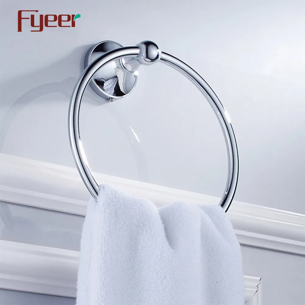 Полотенцедержатель Fyeer из латуни хром