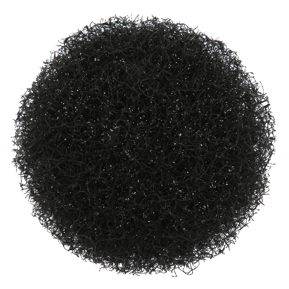 4 Inch 100mm Round Black Scrub Pad Scouring Pad Nylon Cleaning Cloth