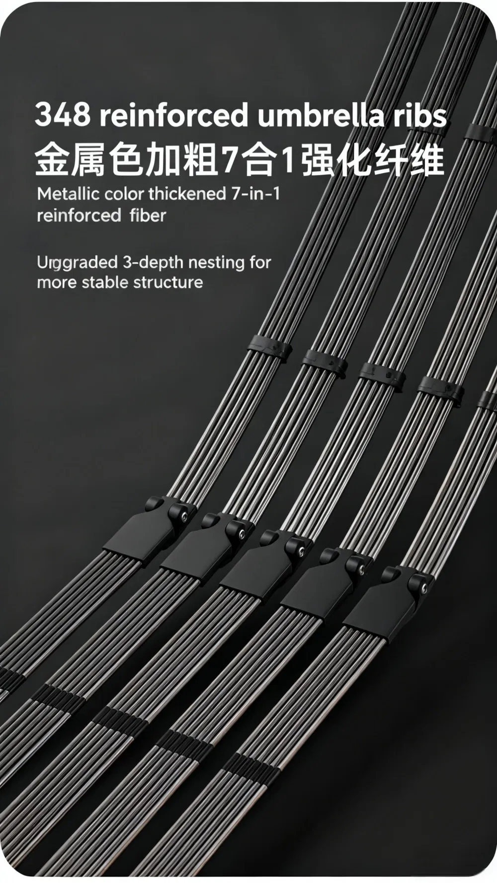 Стильный автоматический зонт для любой погоды