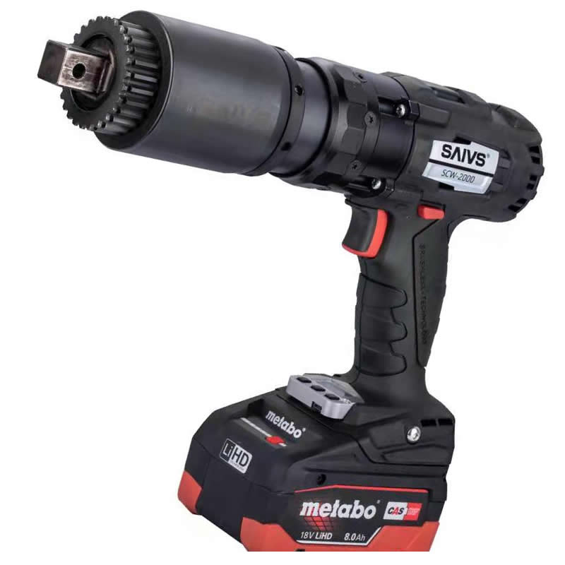 Max 4500 Nm High Adjustable Torque Brushless Battery Power Tool Battery Torque Wrench Corner + Angle Mode