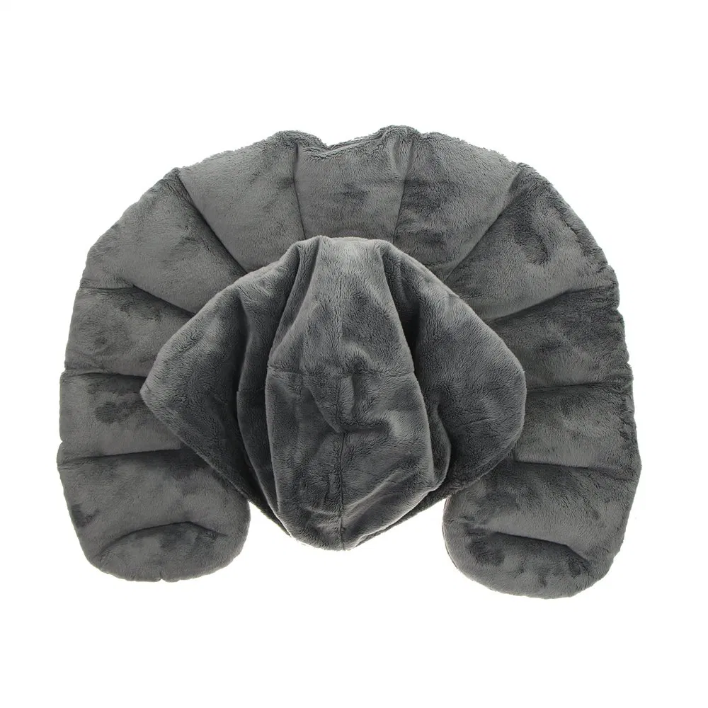 Uland Flaxseed Beads Microwavable Neck Wrap Heating Pad with Cap