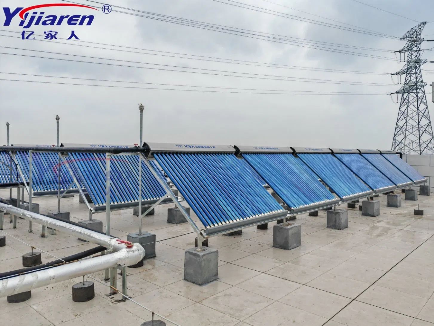 Вакуумные солнечные трубки для нагрева воды