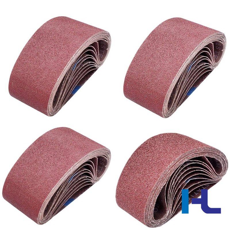 Aluminum Oxide Sand Grinding Abrasive Sanding Belt Gxk51 for Grinding on Wood Metal