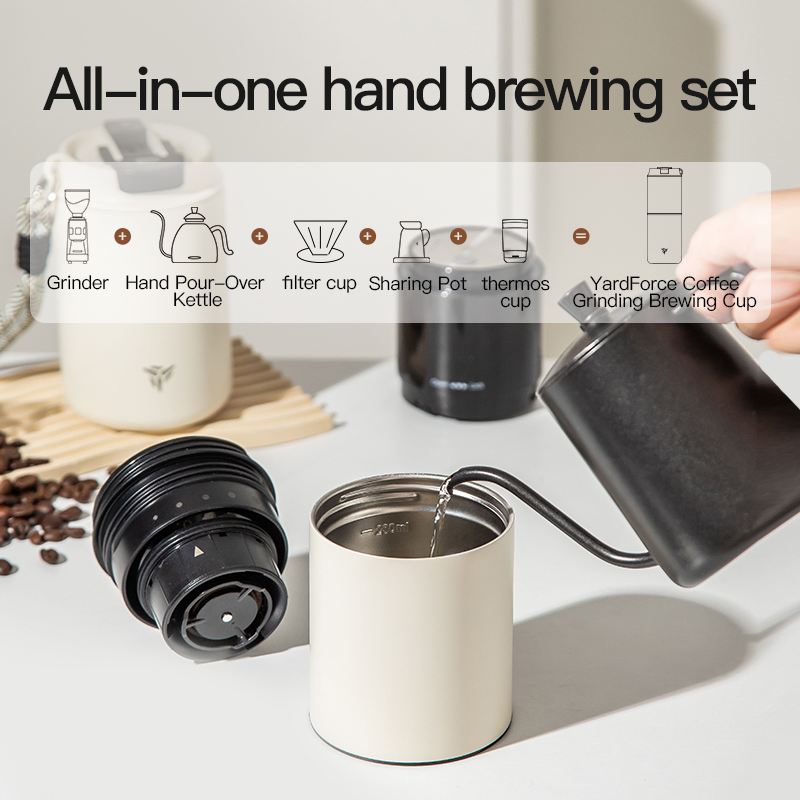 Yardforce Coffee Grinding Brewing Cup Coffee Maker