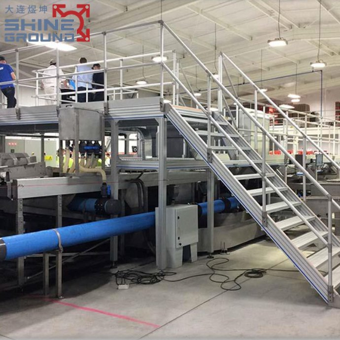 Versatile Aluminium Safety Ladder for Industrial Work Areas