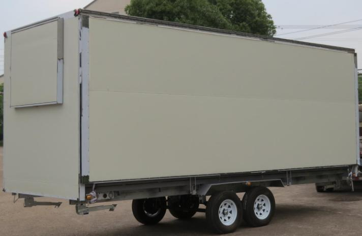 Light Gauge Steel Material Prefabricated Dome Tiny House on Trailer Wheels