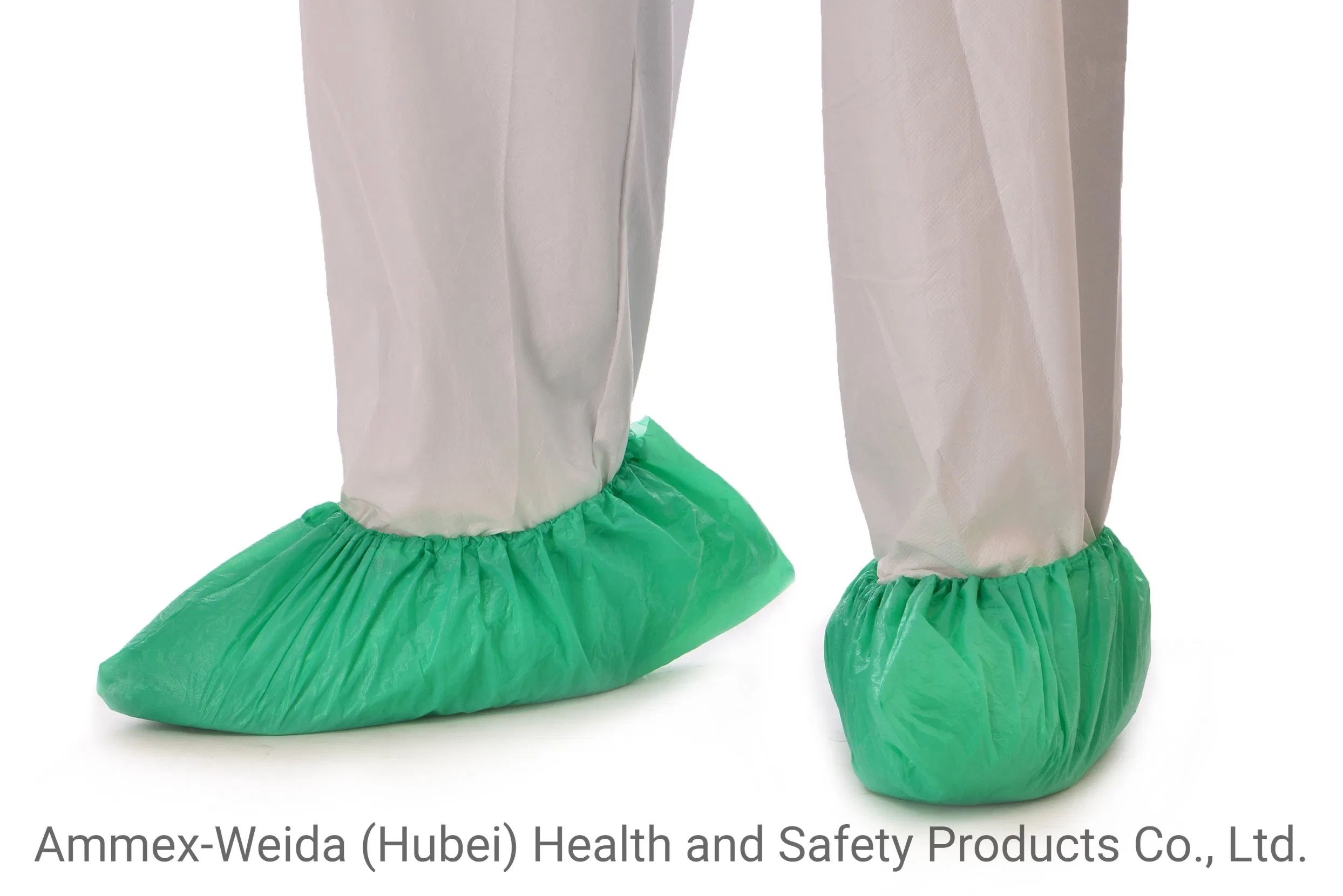 Disposale Use CPE Shoe Cover by Handmade or Made by Machine for Workshop and Laboratory
