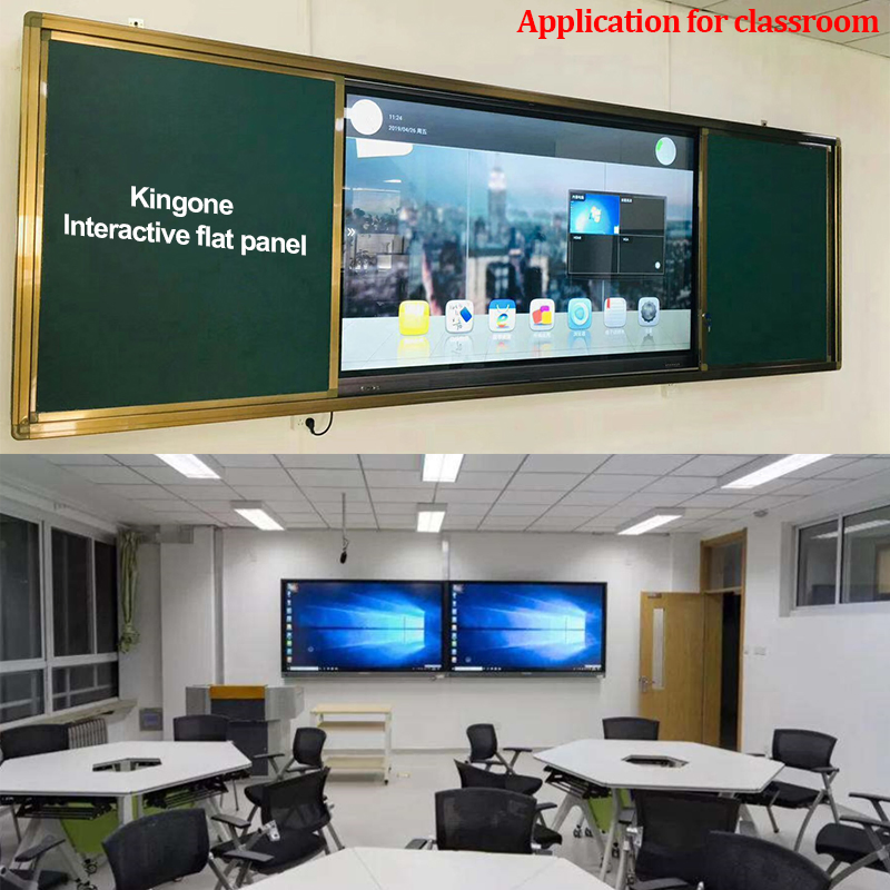Cheap Price High Resolution 4K LCD Screen 65 75 85 100 Inch Interactive All in One Board Smart Whiteboard
