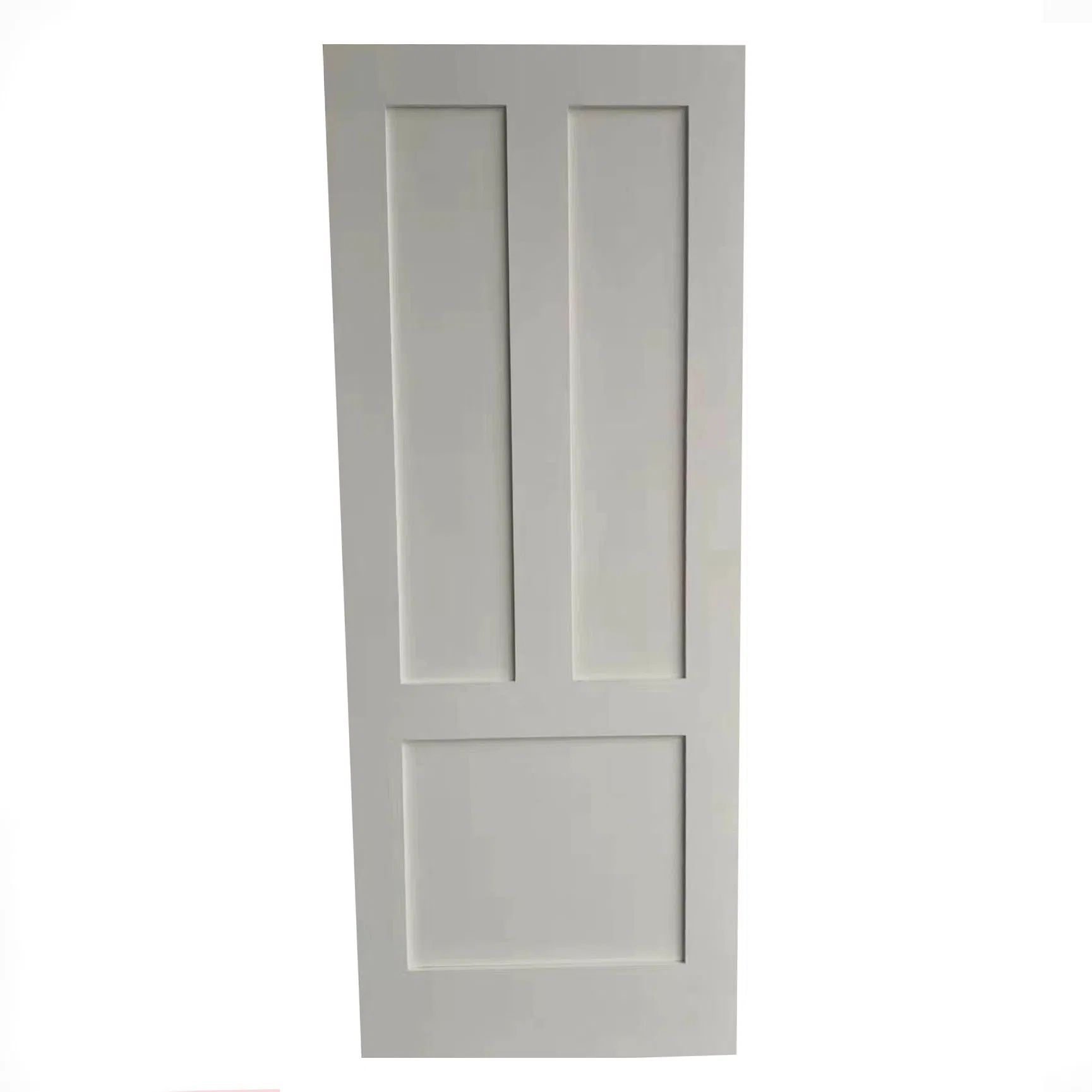 American Style White Primer HDF Moulded Door for Bedroom