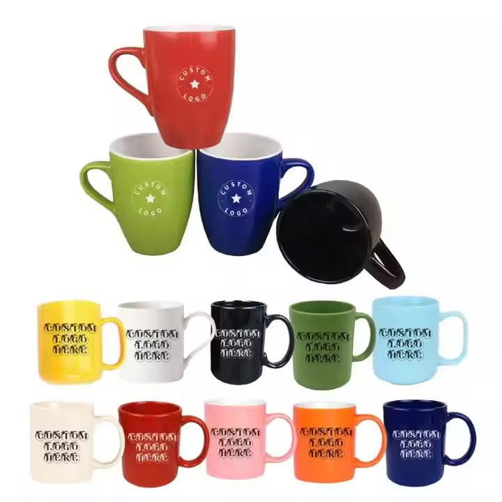 Custom Printed Logo Promotional Gift Souvenir Custom Enamel Mug