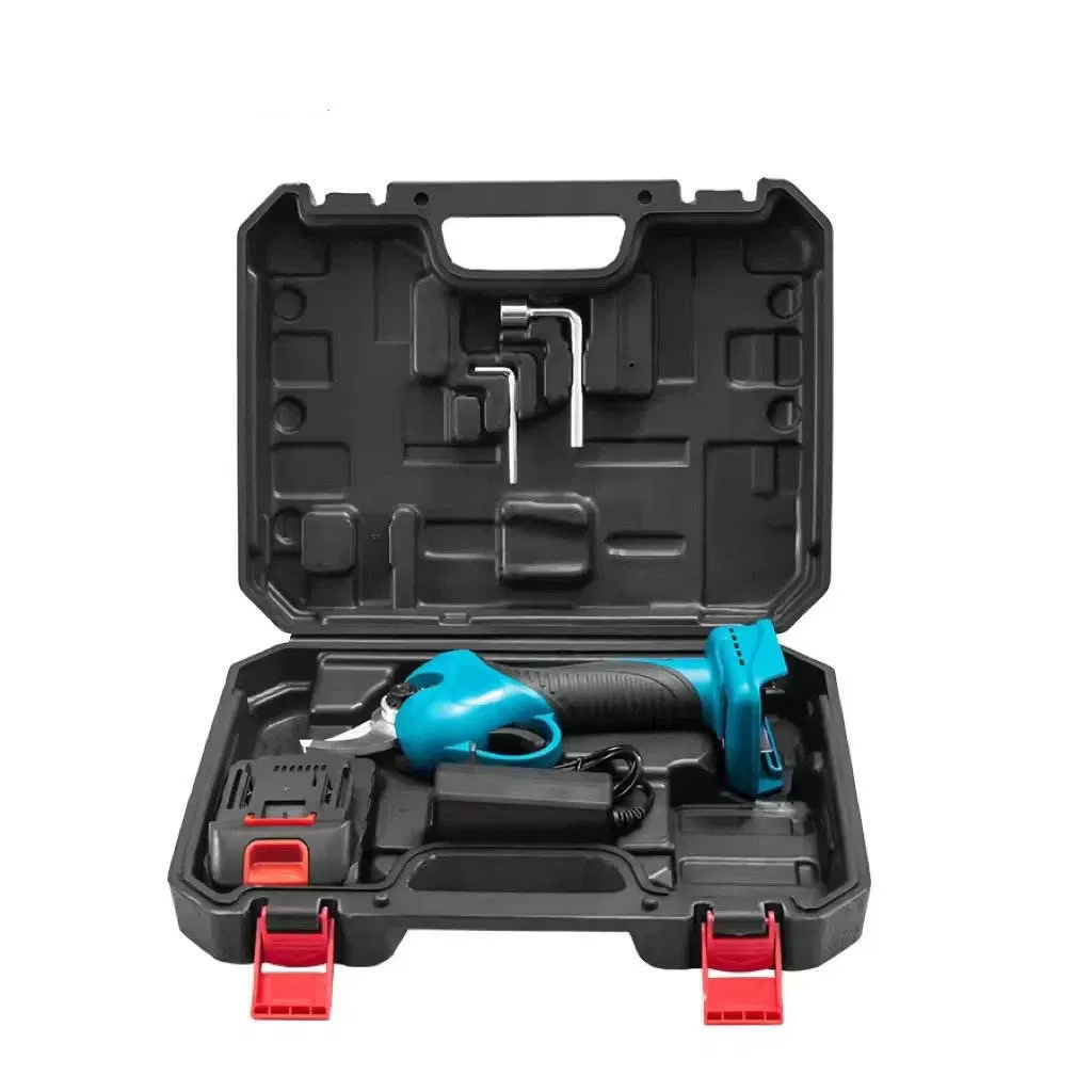 Electric 21V Lithium Battery Cordless Pruning Shear Tree Branch Cutter Garden Scissor Pruner With25mm Cutting