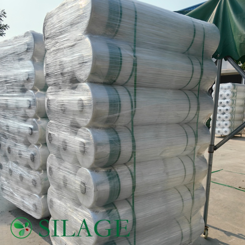 1.23*3000m Quality White Color Bale Wrap Net for Canada