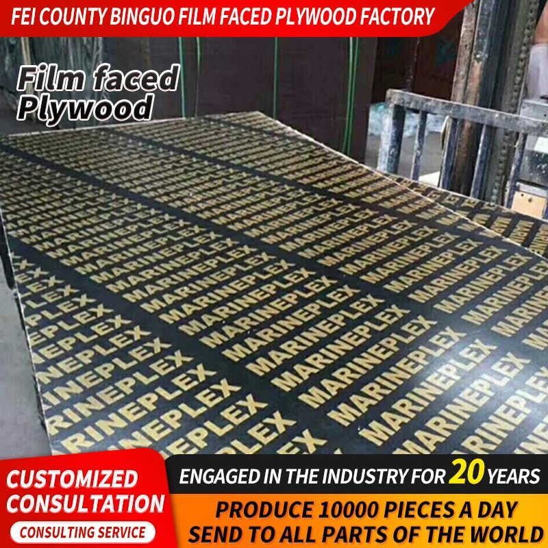 China Good Price Black Film Faced Plywood Slab Column Formwork