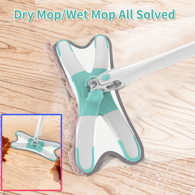 Безрукая швабра с микрофиброй для пола