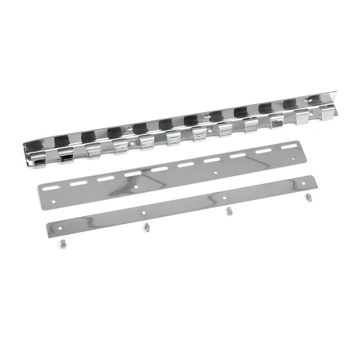 Ss201/SS304 Standard PVC Strip Curtain Hanger with Cutting Processing Service