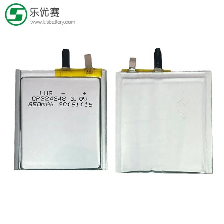 Cp224248 Flat Non Rechargeable Battery 3.0V 850mAh Cp224248