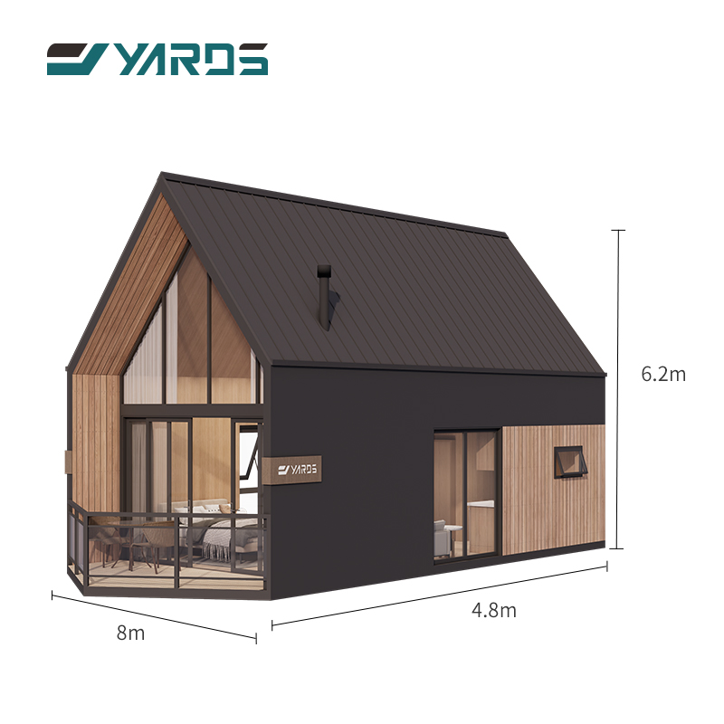 Manufacturers Supply Long-Lasting Family Tourism Campsites Glamping Outdoor Tiny House