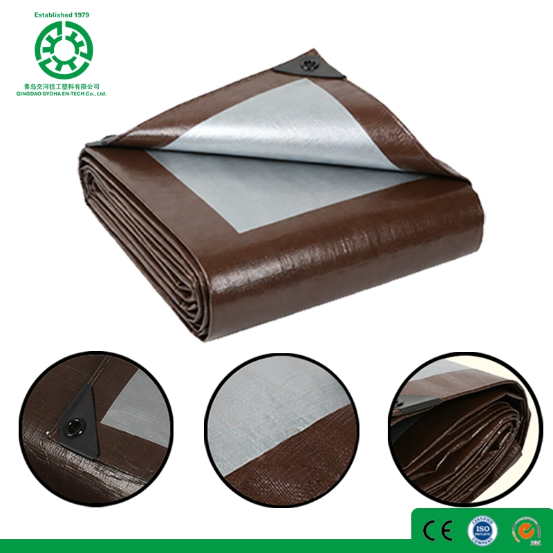 Multi-Use 80GSM White Tarpaulin PE Sheet, 6'x8' for All Needs Tarpaulin