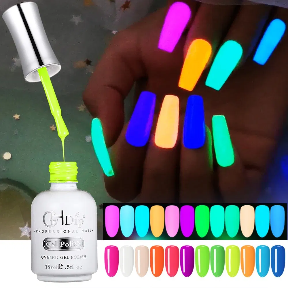 Glitter Acrylic Nail Powder Glow in The Dark 3 in 1 Kit Set