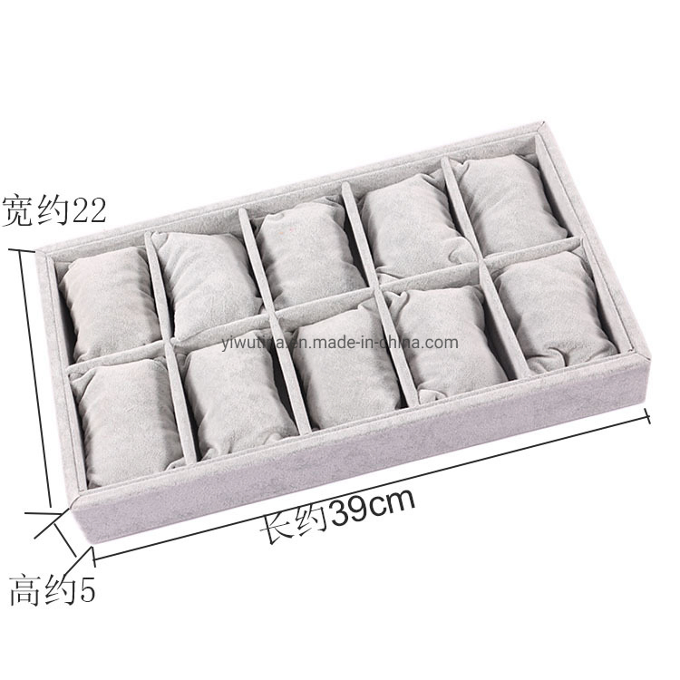 10 Location Watch Velvet Display Tray