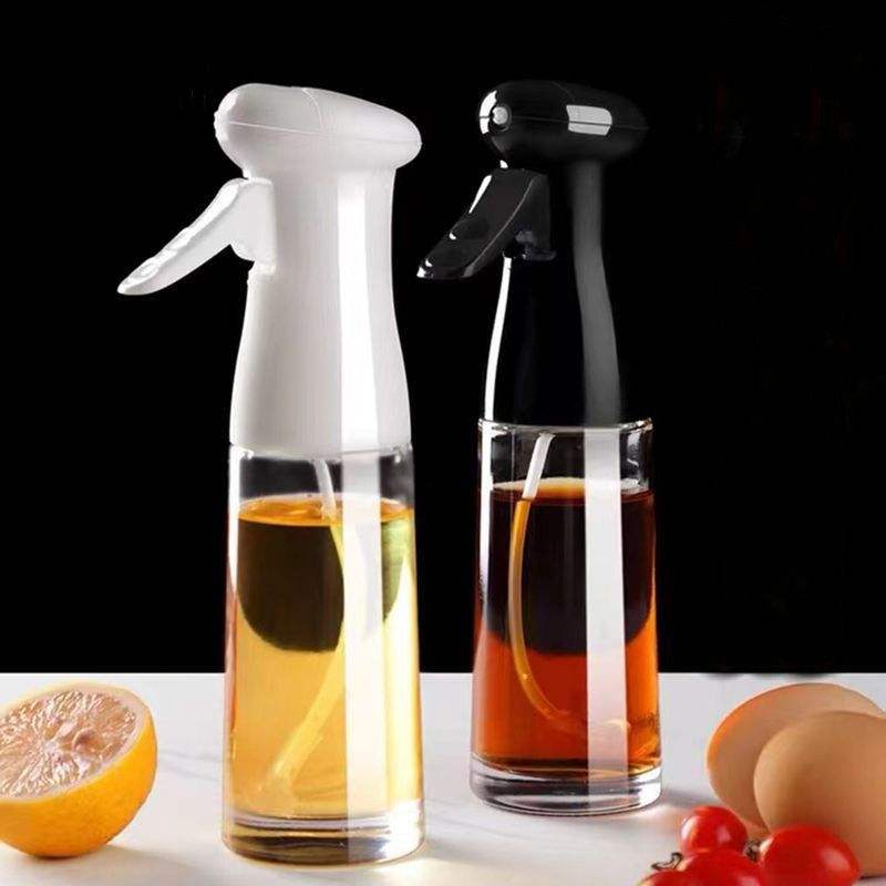 Kitchen Gadgets Oil Fine Mist Sprayer 200ml Glass Olive Oil Vinegar Mister Container Sprayer