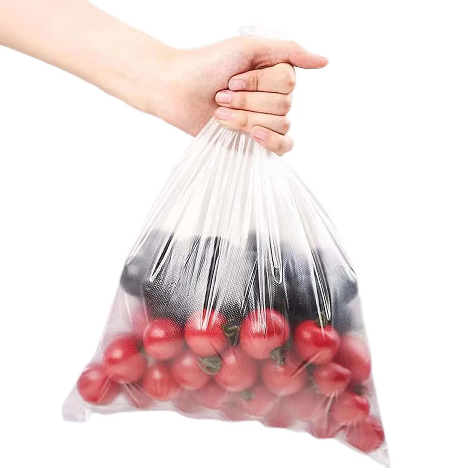 Commercial Clear Plastic Food Bags Heat Sealable & Durable
