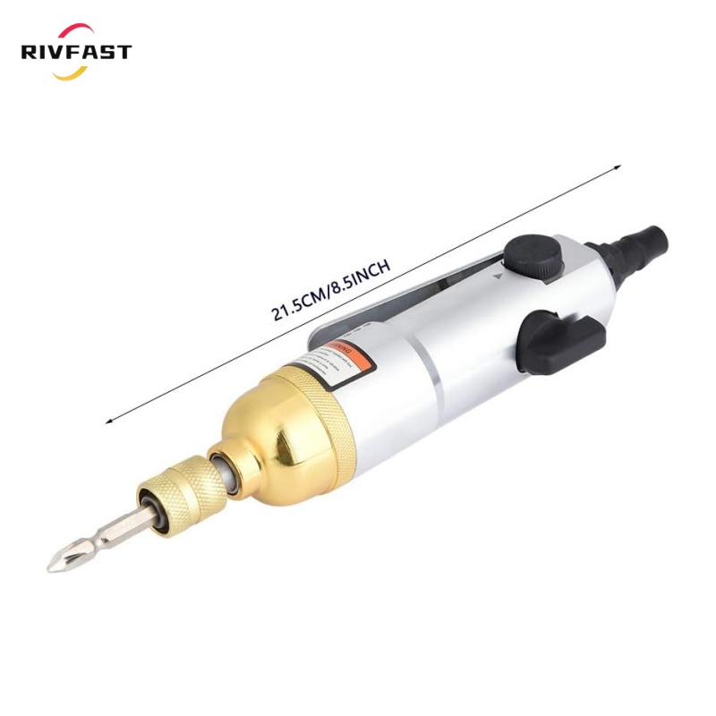 Pneumatic Screwdriver Reversible High Torque Air Screwdriver Industrial Pneumatic Screw Removal Tool for Light Industry