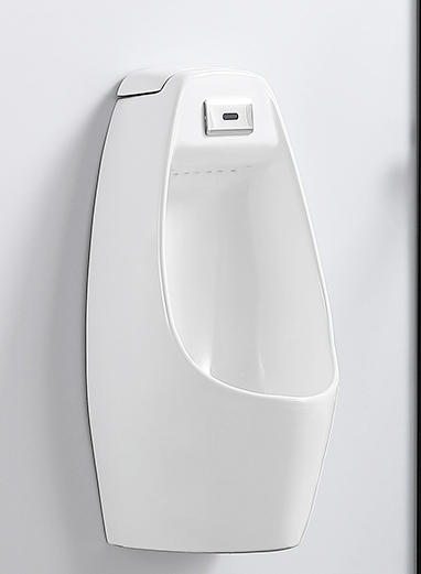 Chaozhou Sanitary Ware Wholesale White Color Ceramic Urinal with Concealed Smart Senor Flusher Hotel Men′ S Wc Urinal Price