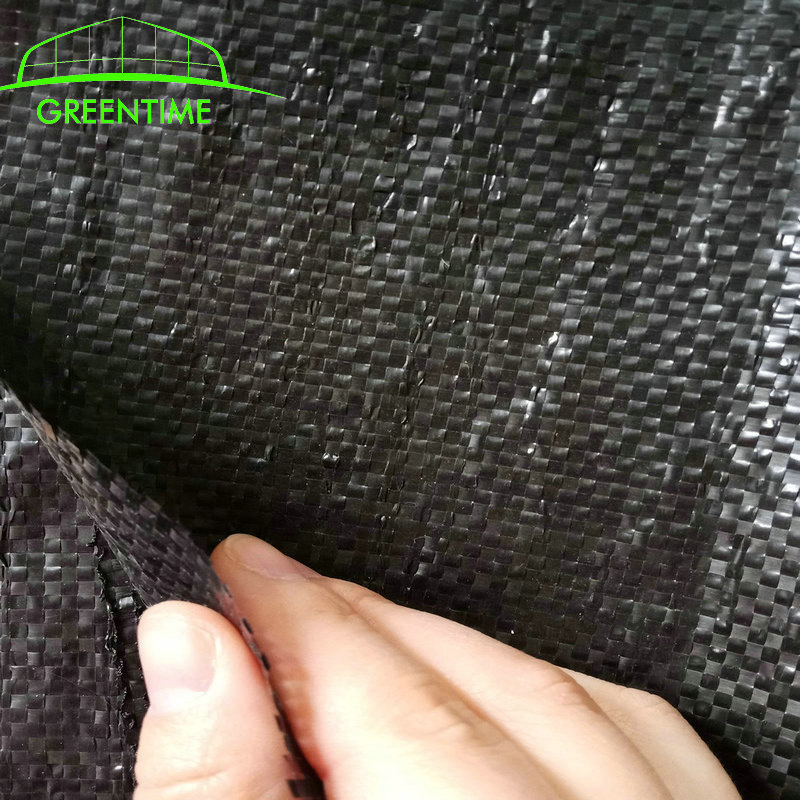 Hot Sale Weed Mat PP PE Woven Plastic Weed Control Block Mat Fabric Cloth Weed Barrier Non Woven for Agricultural Ground Cover