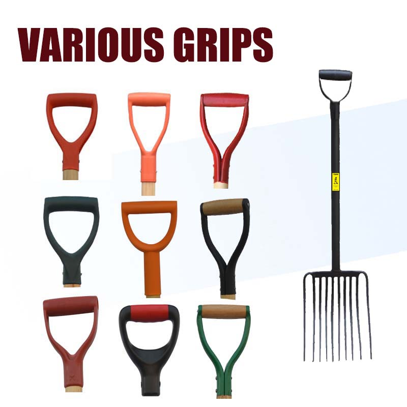 Powerful Steel Handle Garden Farm Hardware Digging Africultural Pitch Metal Fork