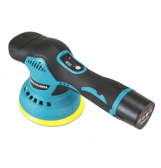 Hot Selling Dual Action Cordless Car Polisher Machine Wholesale 12V Battery Car Polisher