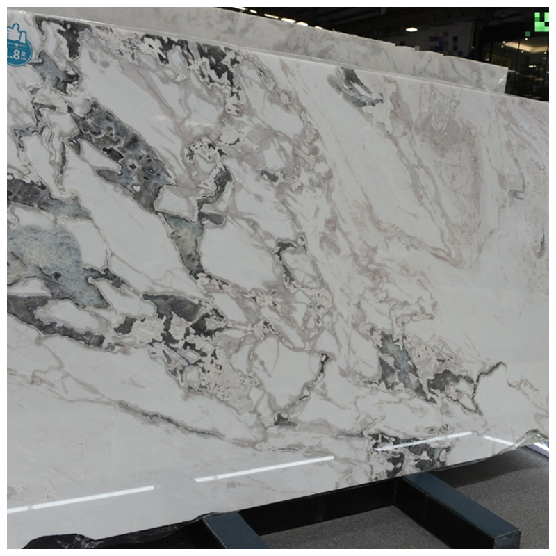Luxury Exotic Oyster White Quartzite Polished Slabs
