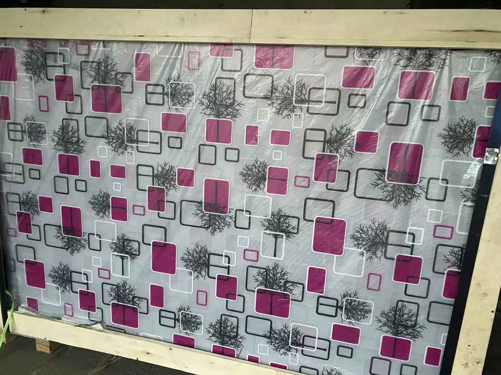 2/3/4/5color Silk Screen Decorative Dark Golden Titanium Glass for Window, Door, Partition