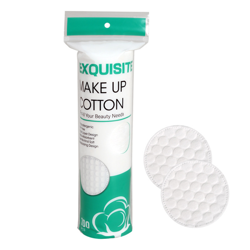 Factory Direct Cotton Make-up Remover Round Disposable Cotton Pads