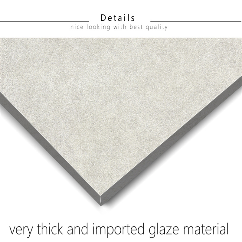 Керамогранитная плитка цемент серая матовая 600x600 мм